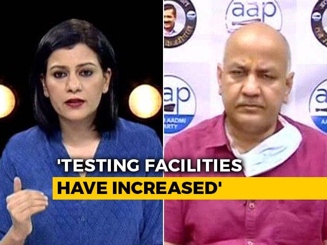 "Outside Affected Areas, Cases Aren't Rising Rapidly": Manish Sisodia