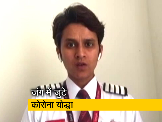 कोरोना से लड़ाई में दिन-रात लगी हैं महिला कैप्टन नम्रता