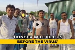 "We'll Die Of Hunger Before Virus Can Kill Us": Migrant Workers "We'll Die Of Hunger Before Virus Can Kill Us": Migrant Workers