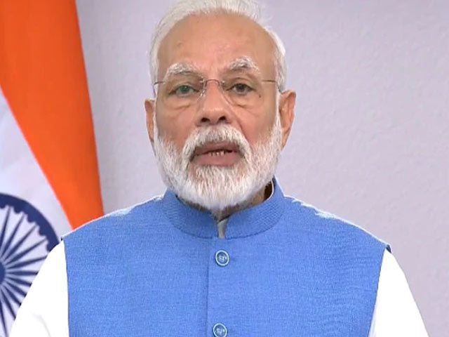 PM Says Will Share Video Message "With Fellow Indians" At 9 am