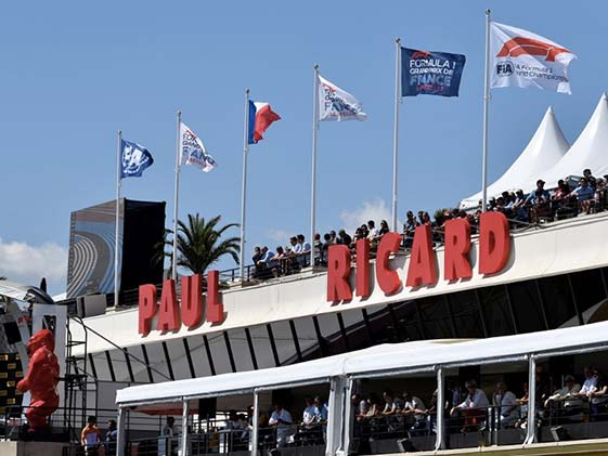 F1: French GP At Paul Ricard Could Have Thunderstorms
