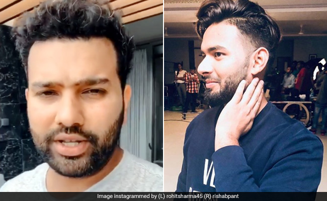 रोहित शर्मा को ऋषभ पंत ने दिया छक्के मारने का चैलेंज तो हिटमैन बोले- 'एक साल नहीं हुआ तुझे क्रिकेट खेलते हुए और...' देखें Video