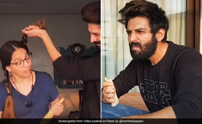 कार्तिक आर्यन को पसंद नहीं आया खाना, तो 'कबीर सिंह' के स्टाइल में किया ऐसा- देखें Video