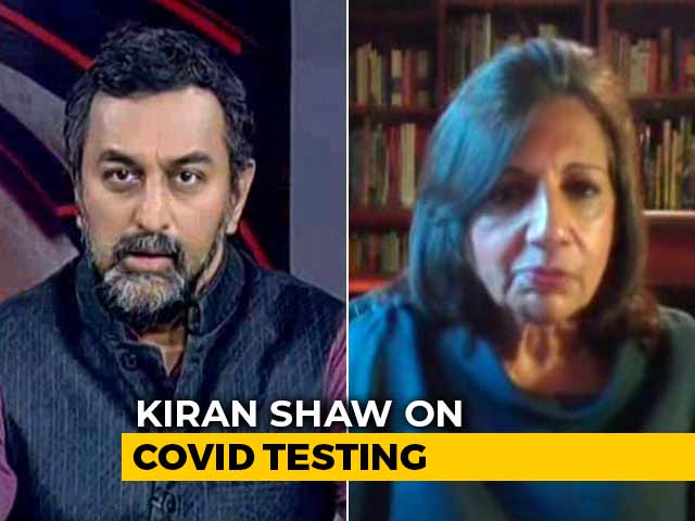 Government, Insurance Companies Should Pay For Coronavirus Tests: Kiran Mazumdar-Shaw
