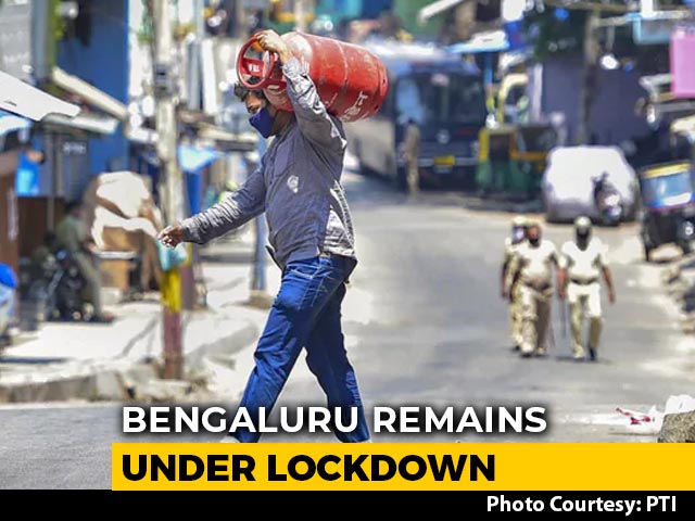 People Step Out As Karnataka Eases Lockdown Restrictions In Some Districts