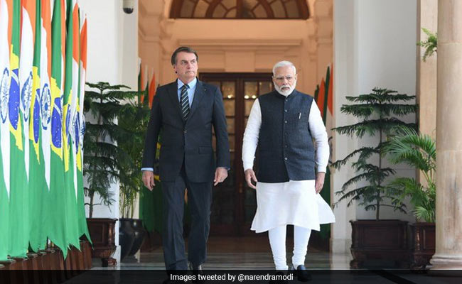 "Committed To Fighting Pandemic": PM On Brazil President's "Thank You"