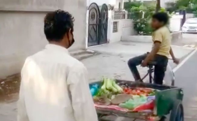 "If I See You Again...": On Camera, BJP MLA Bullies Muslim Vegetable Seller