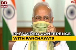 PM Interacts With Village Heads Across India Via Video Link PM Interacts With Village Heads Across India Via Video Link