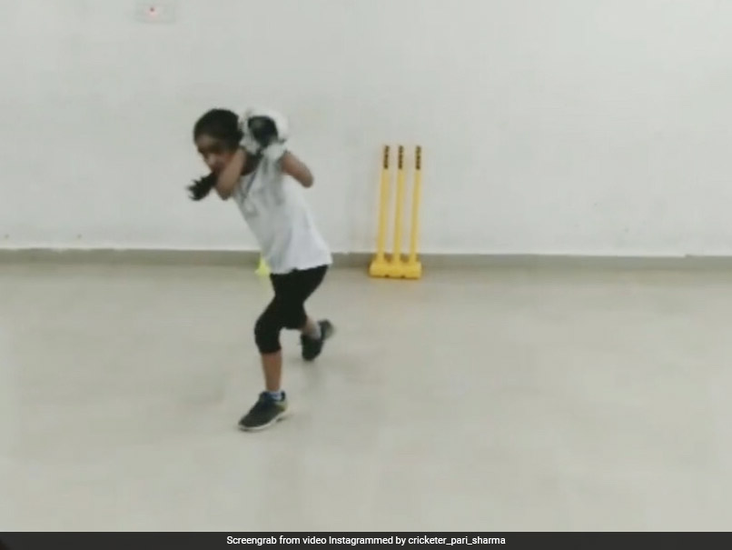 Indian Girls Batting Skills Wows Shai Hope, Michael Vaughan