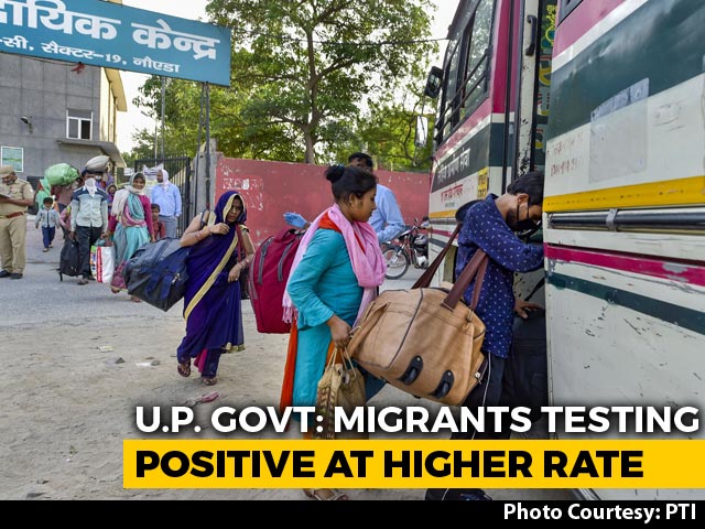 50 Migrants Who Returned Home Test Positive In Single UP District