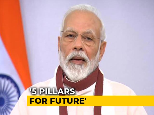 In Speech, PM Modi Lists "5 Pillars Of India's Self-Reliance"