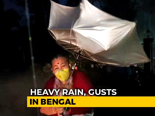 Watch: Cyclone Amphan Pounds Kolkata With Heavy Rain