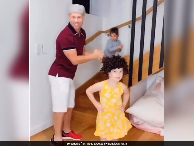 "Moves Like Jagger": David Warner, Daughters Show Off Thumkas In Latest Video