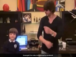 Abram Khan Birthday: शाहरुख खान के बेटे अबराम खान ने पापा संग यूं किया डांस, उनके बर्थडे पर वायरल हुआ Video Abram Khan Birthday: शाहरुख खान के बेटे अबराम खान ने पापा संग यूं किया डांस, उनके बर्थडे पर वायरल हुआ Video