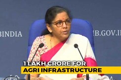 Nirmala Sitharaman Announces 1 Lakh Crore For Agriculture Infrastructure Nirmala Sitharaman Announces 1 Lakh Crore For Agriculture Infrastructure