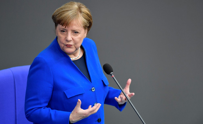 Angela Merkel Finds Twitter Halt Of Donald Trump Account "Problematic"