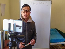 He Is COVID-19 +Ve, But, This Teacher In Quarantine Making Sure His Students Don't Miss Classes He Is COVID-19 +Ve, But, This Teacher In Quarantine Making Sure His Students Don't Miss Classes