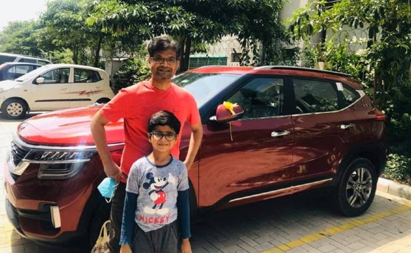 Kia India Begins Home Delivery; Gurugram Customer Receives His New Seltos During Lockdown