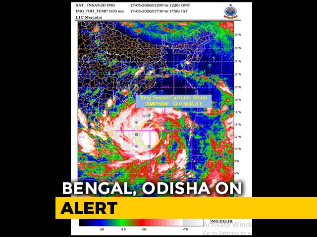 Amphan Turns Into Super Cyclone, May Hit Bengal; PM Calls Meeting At 4 pm