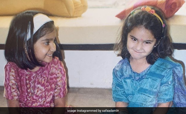 सारा अली खान ने दोस्तों के साथ शेयर की बचपन की Photos, बोलीं- मोटे से लेकर पतले तक...