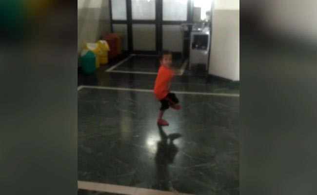 3-Year-Old Dances Away COVID-19 Blues At Punjab Hospital