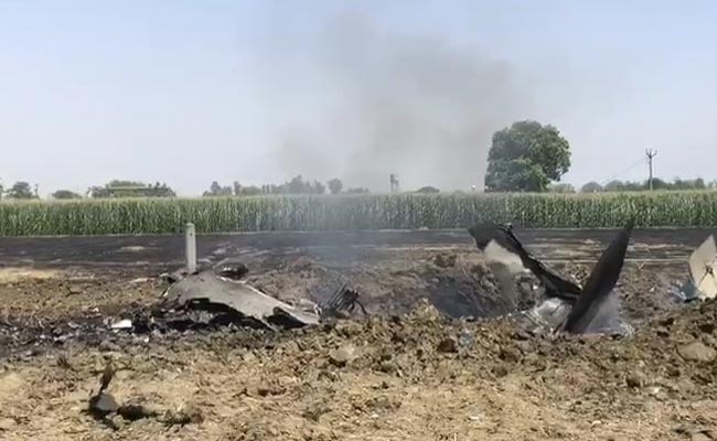 MiG-29 Fighter Jet Crashes In Punjab, Pilot Ejects, Probe Ordered