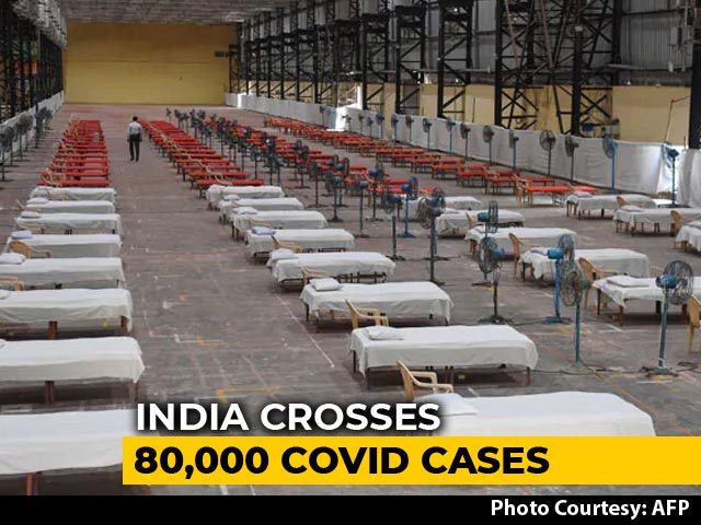 India Crosses 80,000 COVID-19 Cases, Over 20 Lakh Tests Conducted So Far