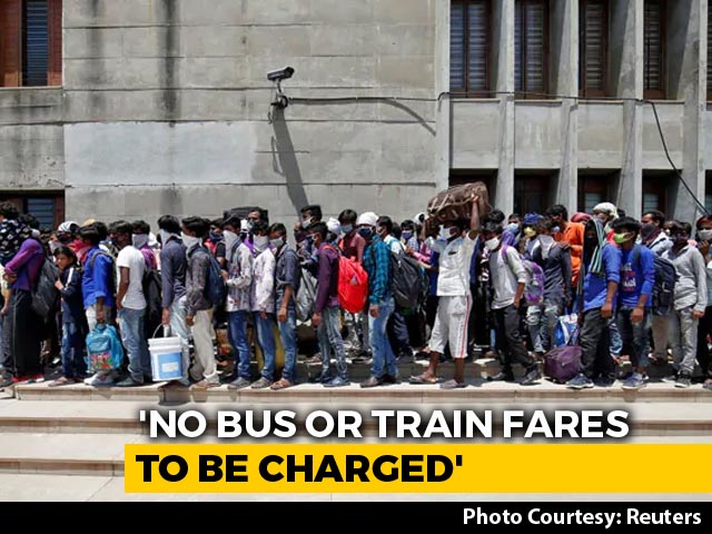 No Fares For Migrants, States, Railways To Provide Food: Supreme Court
