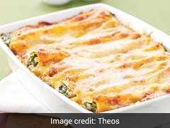 Spinach And Ricotta Cheese Canneloni