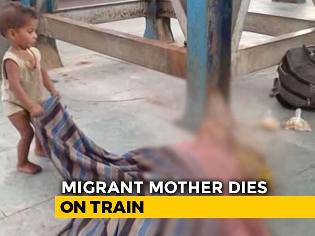 Baby Tries To Wake Dead Mother At Bihar Station In Endless Migrant Crisis
