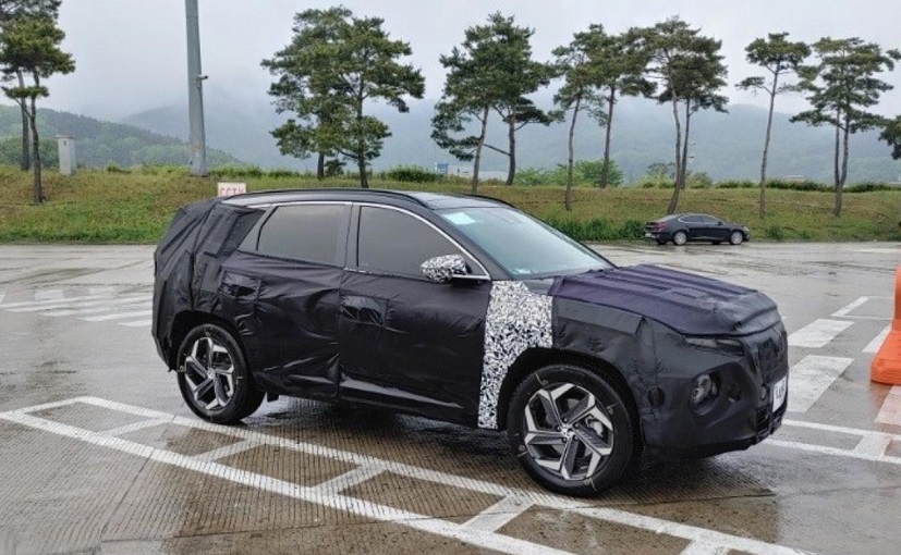Next-Gen Hyundai Tucson SUV Spied Testing In South Korea