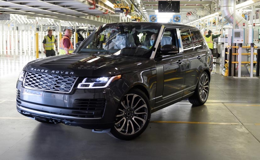 First Range Rover Made Under Social Distancing Measures Rolls Out Of Solihull Plant