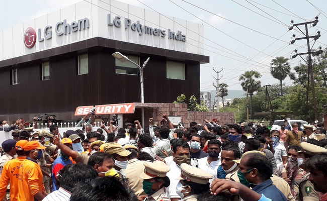 Amid Protest, Chemical Firm Sorry For Leak That Killed 11 At Andhra Plant