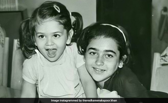 Viral: Tiny Kareena Kapoor With Sister Karisma In A Priceless Throwback Pic