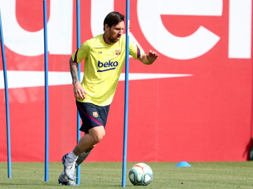 Barcelona Return To Training As La Liga Eyes Restart