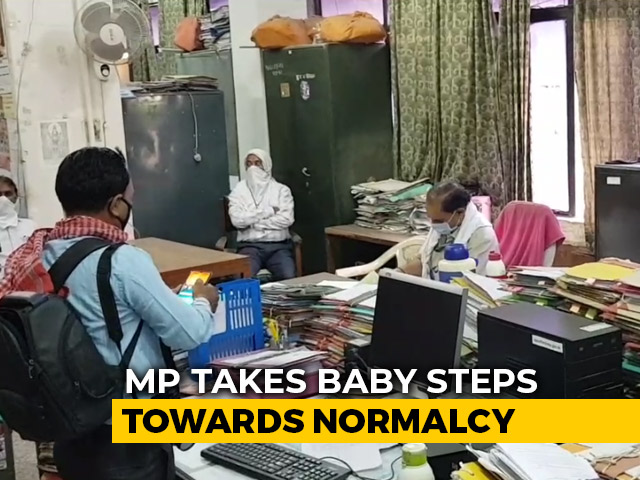 Fears, Doubts As Madhya Pradesh Government Offices Reopen Amid Lockdown