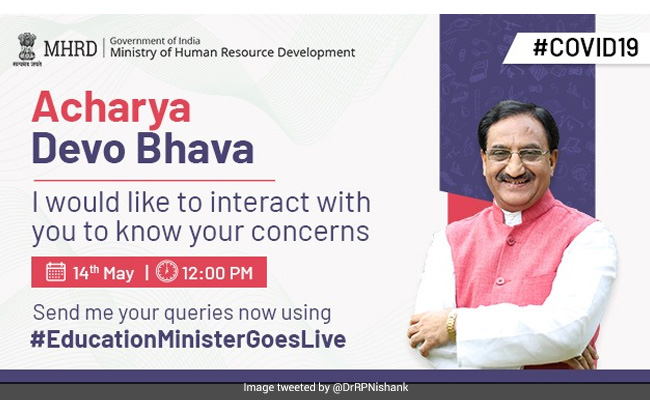 Education Minister To Address Teachers In  A Live Webinar Today