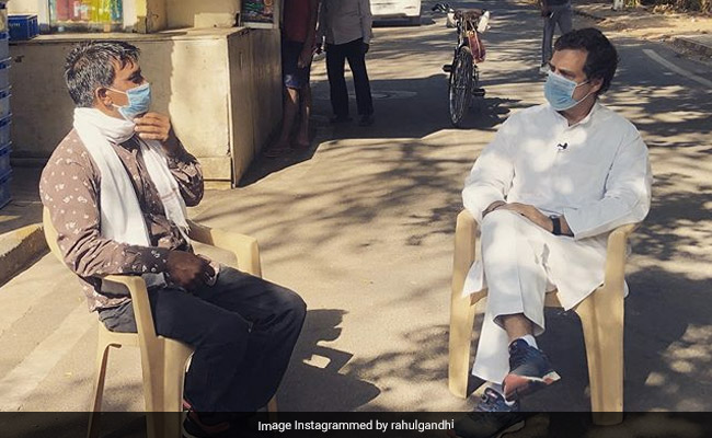 Rahul Gandhi's Chat With Uber Driver On "Problems Many Are Facing"
