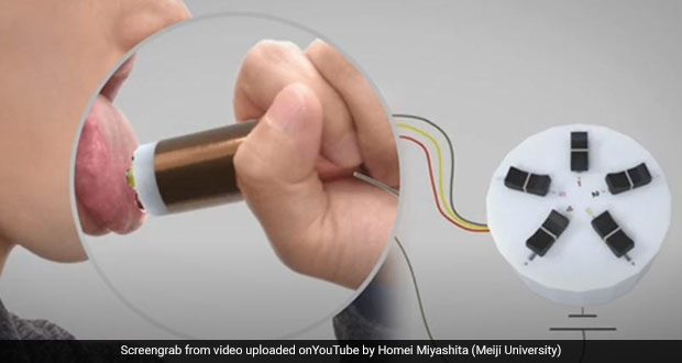Watch: Is Virtual Eating Possible? This Unique Device Lets You Taste Any Food Without Even Eating It!