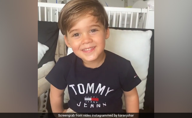 After Chilling In Their Toy Cabinet, Yash And Roohi Sit For Karan Johar's Screen Test