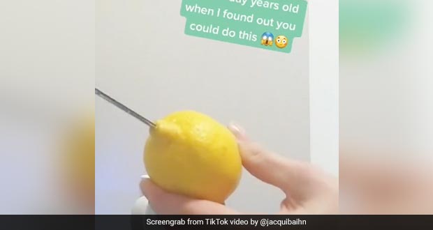 Viral: TikTok User's Genius Hack For Squeezing Lemon Without Slicing It