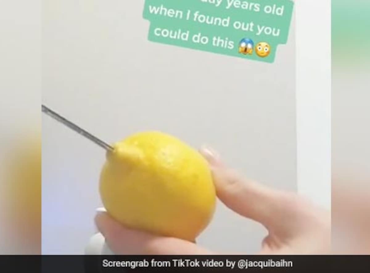 Viral: TikTok Users Genius Hack For Squeezing Lemon Without ...