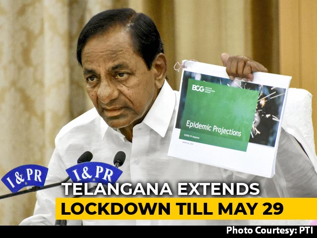Coronavirus Lockdown In Telangana Till May 29, Says Chief Minister KCR