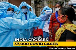 India Records Biggest Single-Day Jump As COVID-19 Count Crosses 37,000-Mark India Records Biggest Single-Day Jump As COVID-19 Count Crosses 37,000-Mark