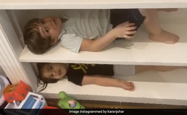 After Taking Over Karan Johar's Closet, Roohi And Yash Found A New Spot To Chill