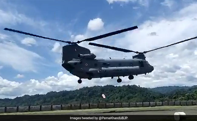 India's Latest US-Made Heavy-Lift Chopper Gets To Work In Arunachal