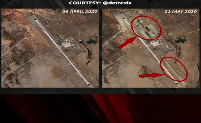 NDTV Exclusive: चीन ने लद्दाख के पास किया एयरबेस का विस्तार, टरमैक पर दिख रहे लड़ाकू विमान