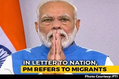 On First Anniversary Of Second Term, PM Refers To Migrants, Virus Battle On First Anniversary Of Second Term, PM Refers To Migrants, Virus Battle