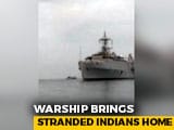 Video : "Safe Now": Indians On Navy Warship That Reached Kochi From Maldives