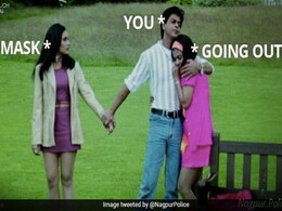 Nagpur Police Uses Still From SRK Blockbuster To Share COVID-19 Message Nagpur Police Uses Still From SRK Blockbuster To Share COVID-19 Message
